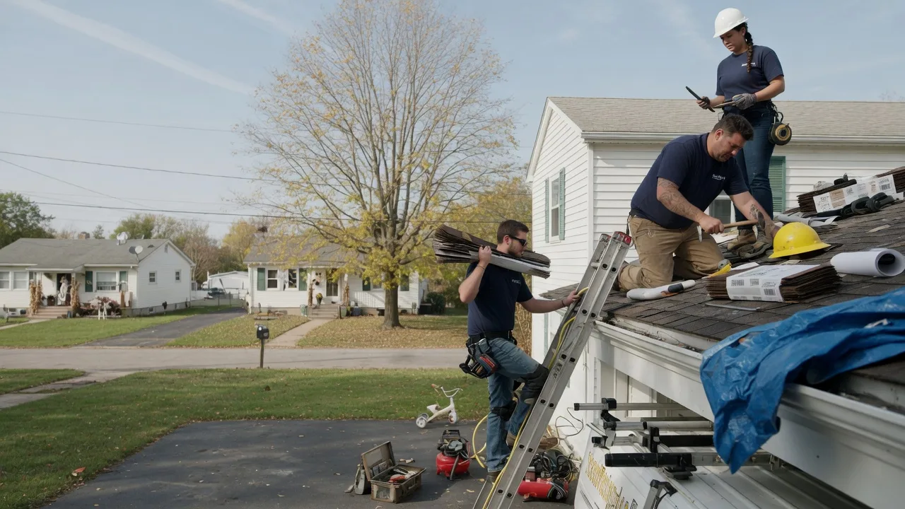 Local Roofing Contractors in Waltonville, IL near me